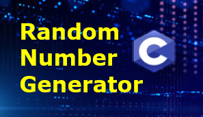 Random number generator in C