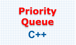 Priority queue in C++