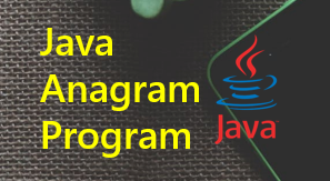 Java anagram program