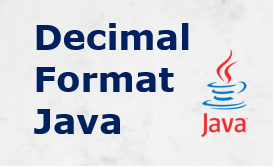Decimal format Java Example