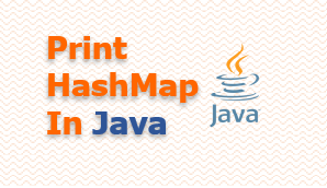 How to print hashmap in Java