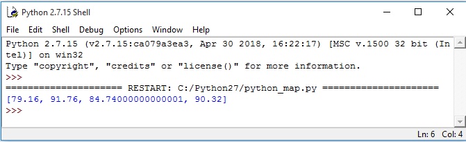 Python map()